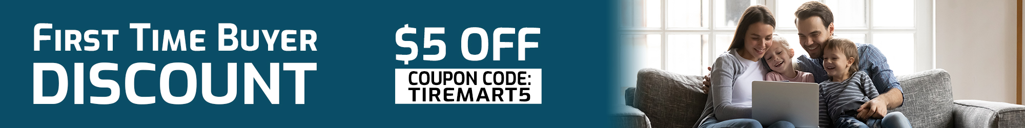 First Time Buyers Discount